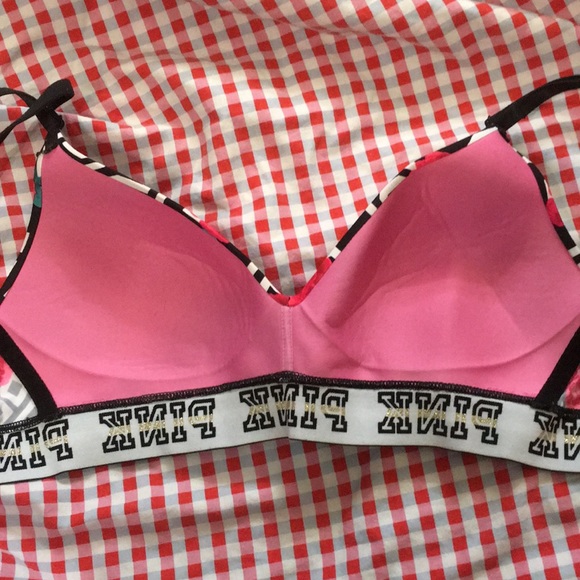34C PINK Victoria’s Secret Wear Everywhere Wireless Lightly Lined Bra - Picture 3 of 5